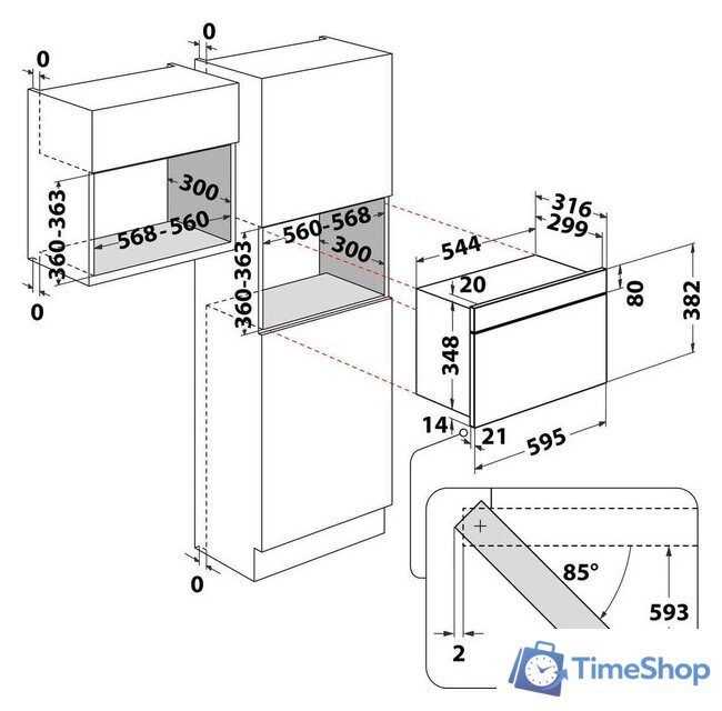 Микроволновая печь Whirlpool MBNA920B - Изображение №10 — Интернет-магазин Time-Shop