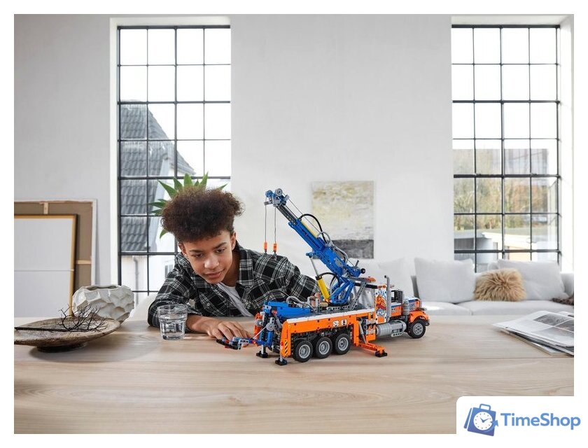 Конструктор LEGO Technic 42128 Грузовой эвакуатор - Изображение №24 — Интернет-магазин Time-Shop