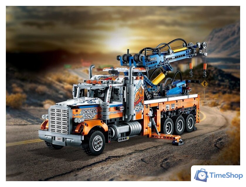Конструктор LEGO Technic 42128 Грузовой эвакуатор - Изображение №32 — Интернет-магазин Time-Shop