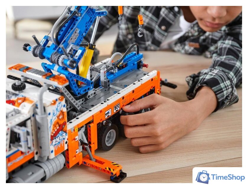 Конструктор LEGO Technic 42128 Грузовой эвакуатор - Изображение №27 — Интернет-магазин Time-Shop