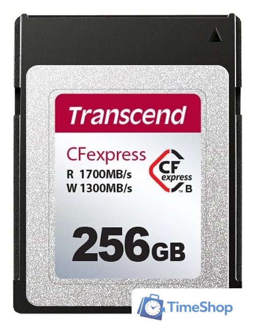 Карта памяти Transcend CFexpress 820 Type B 256GB TS256GCFE820 - Изображение №1 — Интернет-магазин Time-Shop