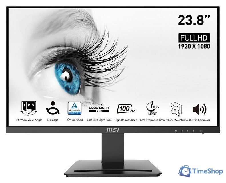 Монитор MSI Pro MP243X - Изображение №1 — Интернет-магазин Time-Shop