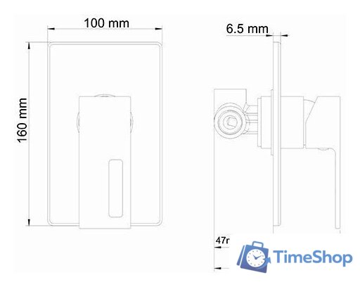 Душевая система  Wasserkraft A12528 - Изображение №6 — Интернет-магазин Time-Shop