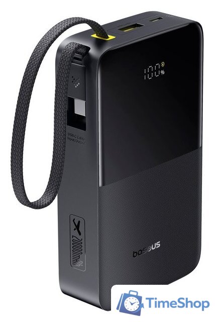 Внешний аккумулятор Baseus EnerFill FC51 Bipow2 Pro Power Bank 20000mAh (черный) - Изображение №1 — Интернет-магазин Time-Shop