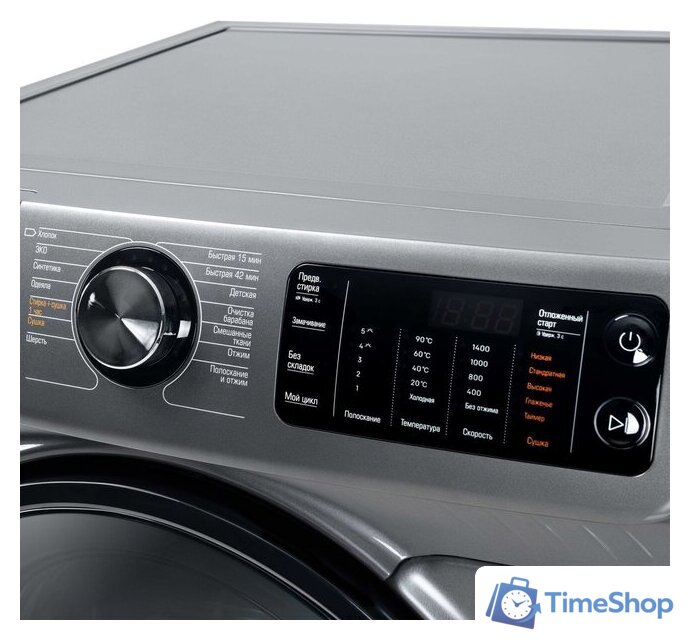 Стирально-сушильная машина Бирюса WMD-SM1014/05 M - Изображение №5 — Интернет-магазин Time-Shop