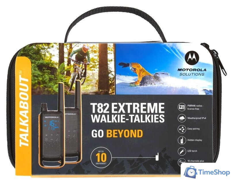 Портативная радиостанция Motorola T82 Extreme - Изображение №9 — Интернет-магазин Time-Shop