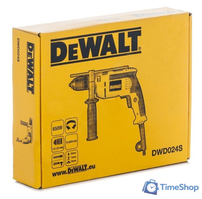 Ударная дрель DeWalt DWD024S - Изображение №7 — Интернет-магазин Time-Shop