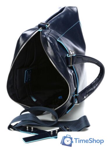 Сумка Piquadro Blue Square [CA3335B2/BLU2] - Изображение №4 — Интернет-магазин Time-Shop