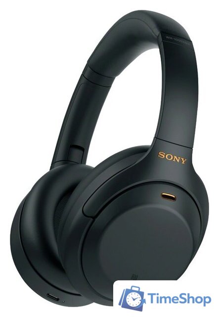 Наушники Sony WH-1000XM4 (черный) - Изображение №1 — Интернет-магазин Time-Shop