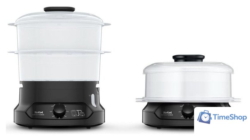 Пароварка Tefal Minicompact VC139810 - Изображение №2 — Интернет-магазин Time-Shop