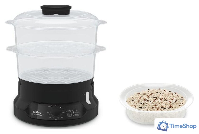 Пароварка Tefal Minicompact VC139810 - Изображение №3 — Интернет-магазин Time-Shop
