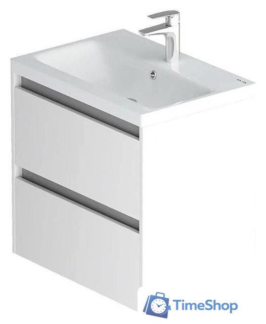  AM.PM Тумба с умывальником Pulse M91-FHX0602-WCC0602WG - Изображение №1 — Интернет-магазин Time-Shop