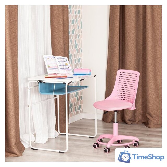 Офисное кресло TetChair Kiddy экокожа (розовый) - Изображение №11 — Интернет-магазин Time-Shop