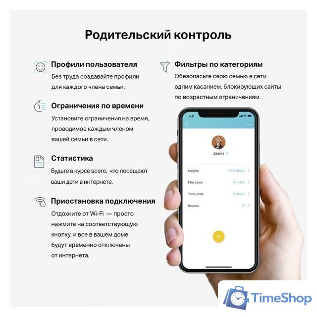 Wi-Fi система TP-Link Deco S7 (3 шт) - Изображение №4 — Интернет-магазин Time-Shop