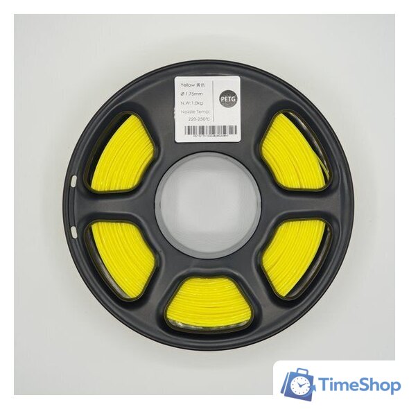 Пластик Mitek PETG (1.75мм, 1кг, желтый прозрачный) - Изображение №3 — Интернет-магазин Time-Shop