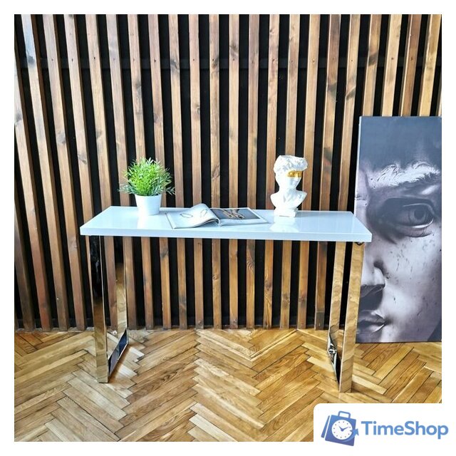 Консольный стол Domm CT665 (белый глянец) - Изображение №2 — Интернет-магазин Time-Shop