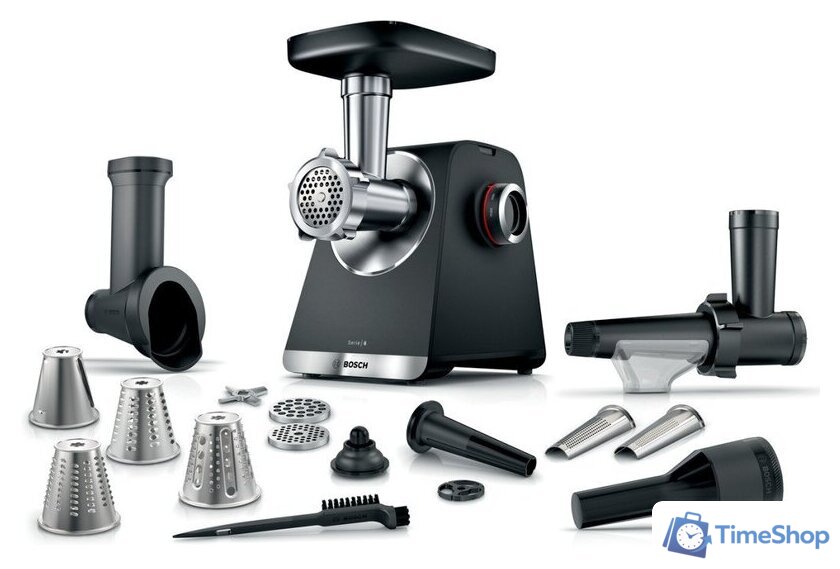 Мясорубка Bosch Serie 6 MFWS660B - Изображение №1 — Интернет-магазин Time-Shop