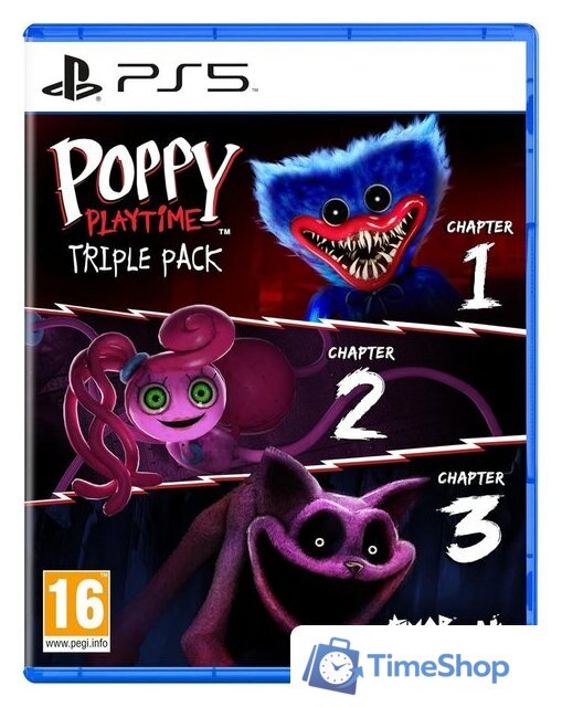  Poppy Playtime Triple Pack для PlayStation 5 - Изображение №1 — Интернет-магазин Time-Shop