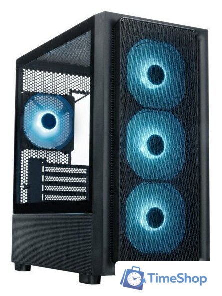 Корпус XASTRA A411M 4ARGB-FC (черный) - Изображение №1 — Интернет-магазин Time-Shop