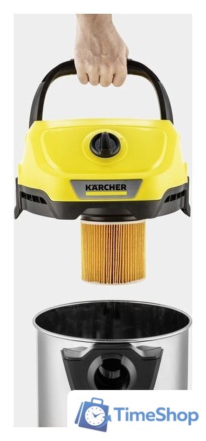 Пылесос Karcher WD 3-18 S Battery Set [1.628-576.0] - Изображение №2 — Интернет-магазин Time-Shop