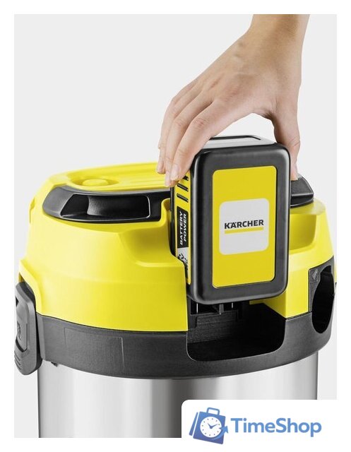 Пылесос Karcher WD 3-18 S Battery Set [1.628-576.0] - Изображение №5 — Интернет-магазин Time-Shop