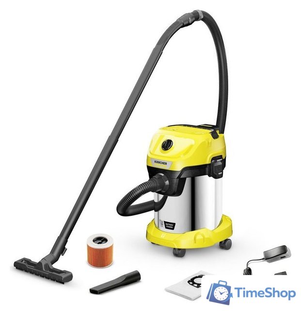 Пылесос Karcher WD 3-18 S Battery Set [1.628-576.0] - Изображение №1 — Интернет-магазин Time-Shop