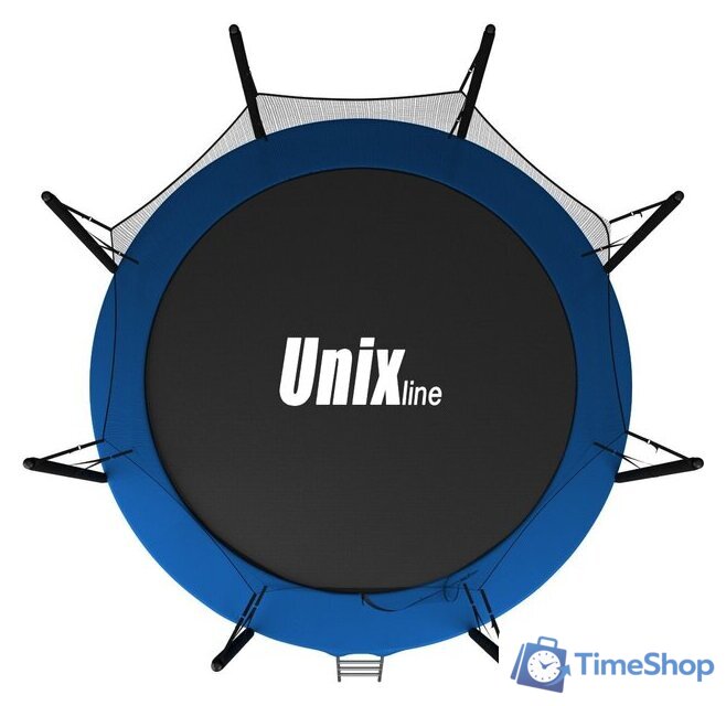 Батут Unix Line Classic 14ft inside (синий/зеленый) - Изображение №12 — Интернет-магазин Time-Shop
