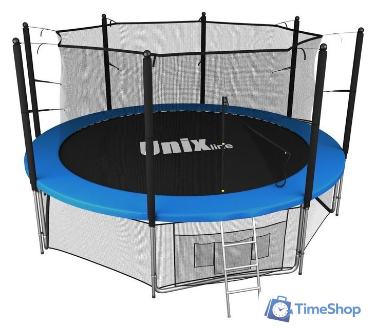 Батут Unix Line Classic 14ft inside (синий/зеленый) - Изображение №17 — Интернет-магазин Time-Shop