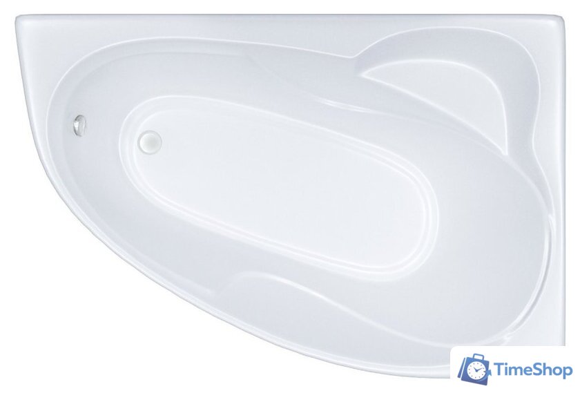 Ванна Triton Кайли 150x100R (с каркасом, экраном и сифоном) - Изображение №1 — Интернет-магазин Time-Shop