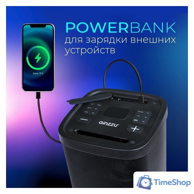 Патибокс Ginzzu GM-116 - Изображение №7 — Интернет-магазин Time-Shop