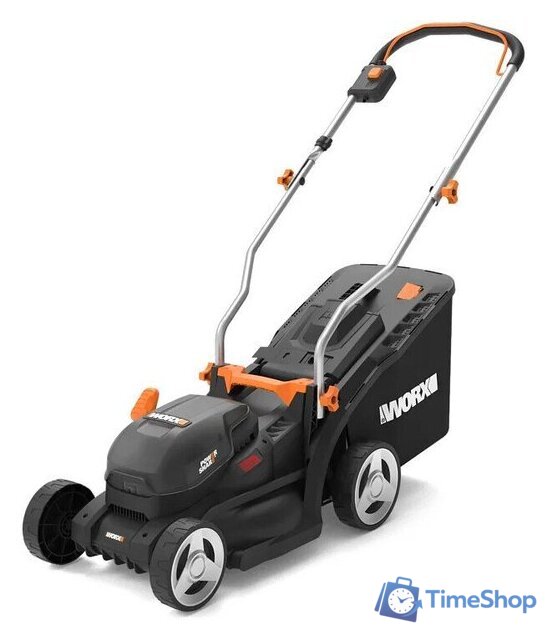 Газонокосилка Worx WG733E (с 1-им АКБ) - Изображение №2 — Интернет-магазин Time-Shop
