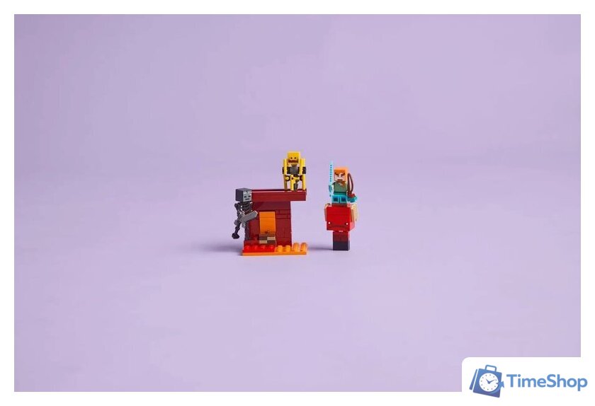 Конструктор LEGO Minecraft 21266 Битва за лаву Нижнего мира - Изображение №10 — Интернет-магазин Time-Shop