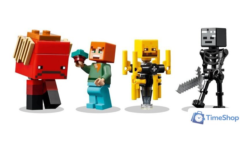 Конструктор LEGO Minecraft 21266 Битва за лаву Нижнего мира - Изображение №5 — Интернет-магазин Time-Shop