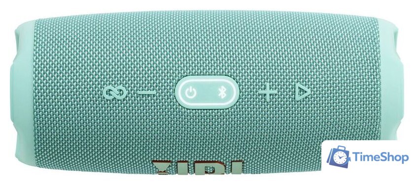 Беспроводная колонка JBL Charge 5 (бирюзовый) - Изображение №3 — Интернет-магазин Time-Shop