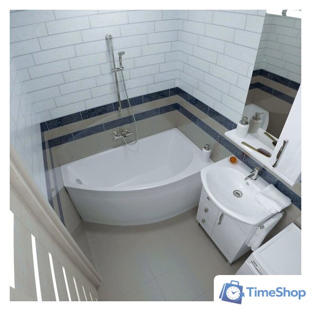 Ванна Triton Бэлла 140x76L (с каркасом) - Изображение №4 — Интернет-магазин Time-Shop