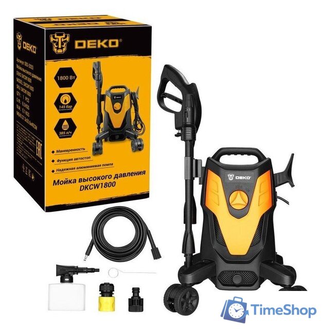 Мойка высокого давления Deko DKCW1800 083-2033 - Изображение №1 — Интернет-магазин Time-Shop