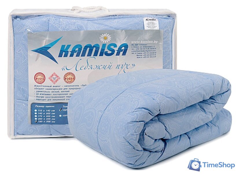 Одеяло Камиса ОДН.ПЛС-172 205х172 - Изображение №5 — Интернет-магазин Time-Shop