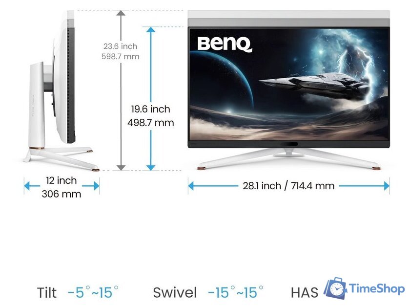 Игровой монитор BenQ Mobiuz EX321UX - Изображение №10 — Интернет-магазин Time-Shop