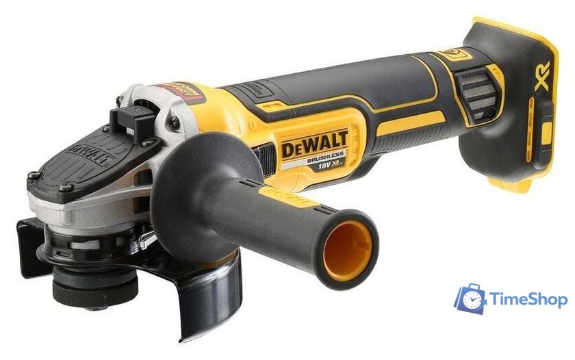 Угловая шлифмашина DeWalt DCG405NT (без АКБ, кейс) - Изображение №1 — Интернет-магазин Time-Shop
