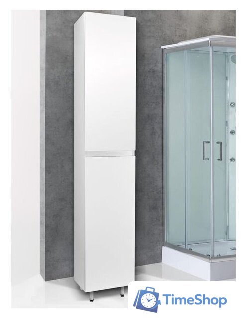  Doratiz Шкаф-пенал Аква 36 2712.396 (белый,напольный) - Изображение №6 — Интернет-магазин Time-Shop