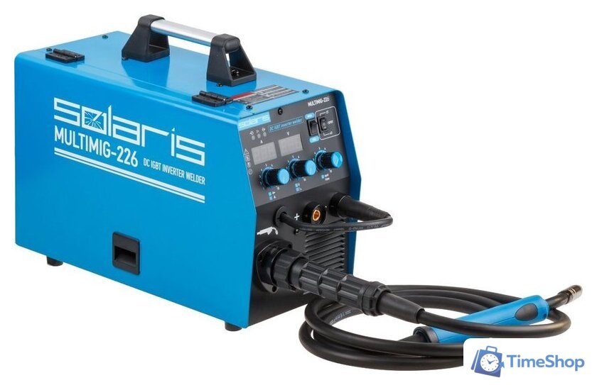 Сварочный инвертор Solaris MULTIMIG-226 - Изображение №1 — Интернет-магазин Time-Shop