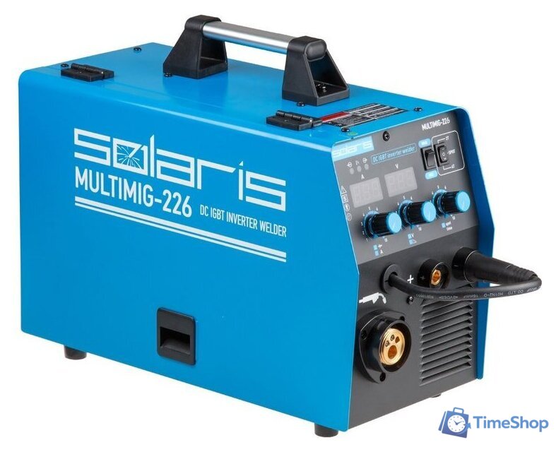 Сварочный инвертор Solaris MULTIMIG-226 - Изображение №2 — Интернет-магазин Time-Shop