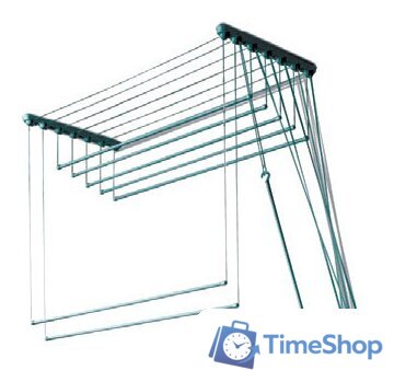 Сушилка для белья Familia потолочная 7 стержней 170 см - Изображение №1 — Интернет-магазин Time-Shop