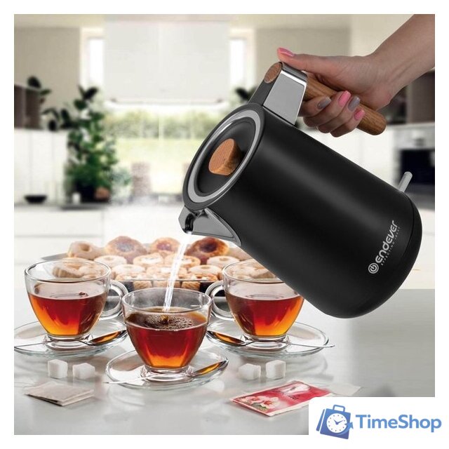 Электрический чайник Endever KR-372S - Изображение №3 — Интернет-магазин Time-Shop