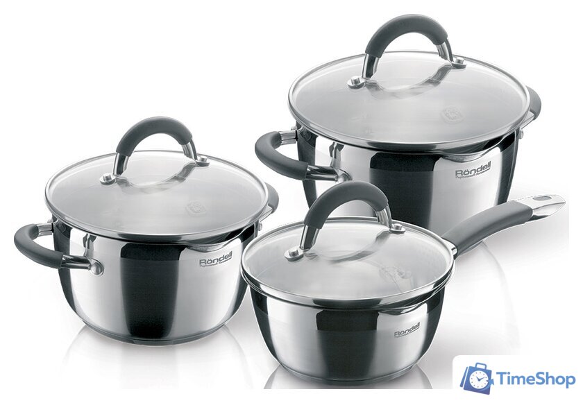 Набор кастрюль Rondell RDS-341 - Изображение №1 — Интернет-магазин Time-Shop