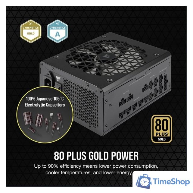 Блок питания Corsair RM1000x Shift CP-9020253-EU - Изображение №4 — Интернет-магазин Time-Shop