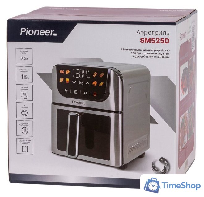 Аэрогриль (аэрофритюрница) Pioneer SM525D - Изображение №2 — Интернет-магазин Time-Shop