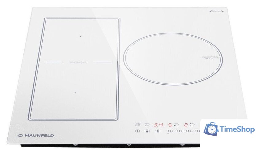 Варочная панель MAUNFELD CVI453SBWH Inverter - Изображение №2 — Интернет-магазин Time-Shop