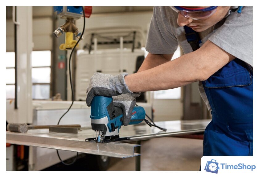 Электролобзик Bosch GST 90 E Professional (060158G000) - Изображение №10 — Интернет-магазин Time-Shop