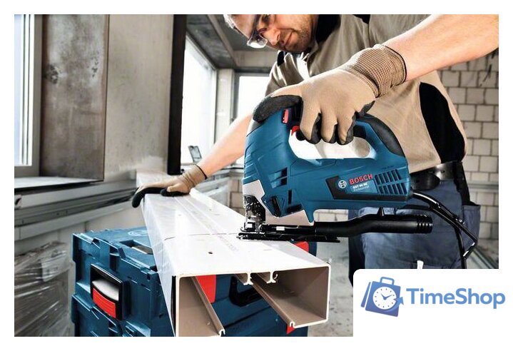 Электролобзик Bosch GST 90 E Professional (060158G000) - Изображение №7 — Интернет-магазин Time-Shop